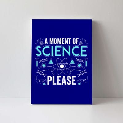 Funny Scientist Science Chemistry Physics Lover Geek Nerd Cool Gift Canvas