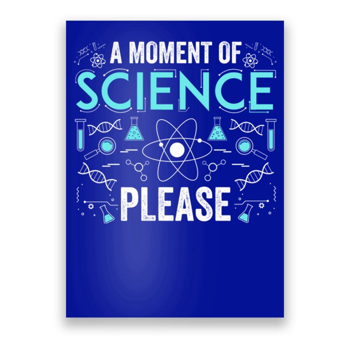 Funny Scientist Science Chemistry Physics Lover Geek Nerd Cool Gift Poster