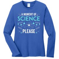 Funny Scientist Science Chemistry Physics Lover Geek Nerd Cool Gift Ladies Long Sleeve Shirt