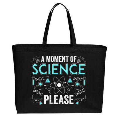 Funny Scientist Science Chemistry Physics Lover Geek Nerd Cool Gift Cotton Canvas Jumbo Tote