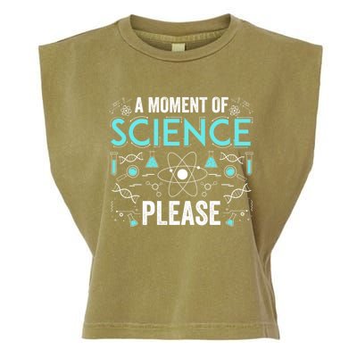 Funny Scientist Science Chemistry Physics Lover Geek Nerd Cool Gift Garment-Dyed Women's Muscle Tee