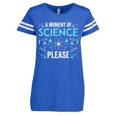 Funny Scientist Science Chemistry Physics Lover Geek Nerd Cool Gift Enza Ladies Jersey Football T-Shirt