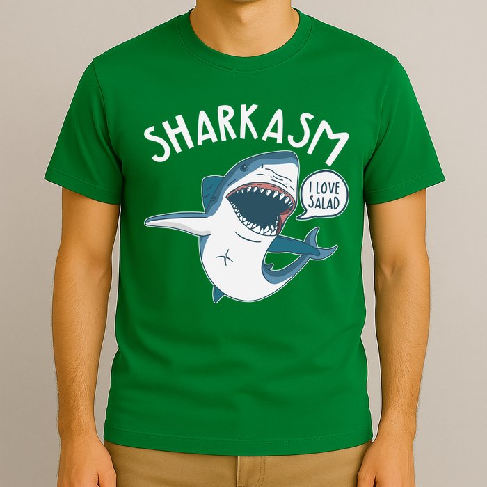 Funny Sharkasm Shark Sarcasm T-Shirt
