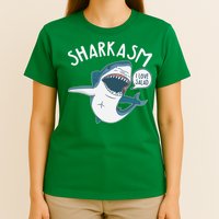 Funny Sharkasm Shark Sarcasm T-Shirt