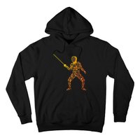 Fencing Sports Symbols Swords Epee Fencer Hoodie