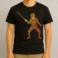 Fencing Sports Symbols Swords Epee Fencer T-Shirt