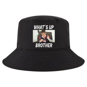 Funny Sketch Streamer Whats Up Brother Cool Comfort Performance Bucket Hat