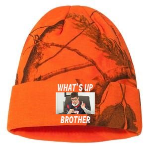 Funny Sketch Streamer Whats Up Brother Kati Licensed 12" Camo Beanie