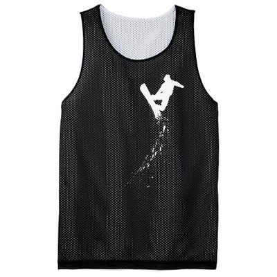 Freestyle Snowboarding Snowboarder Snowboard Wintersports Mesh Reversible Basketball Jersey Tank