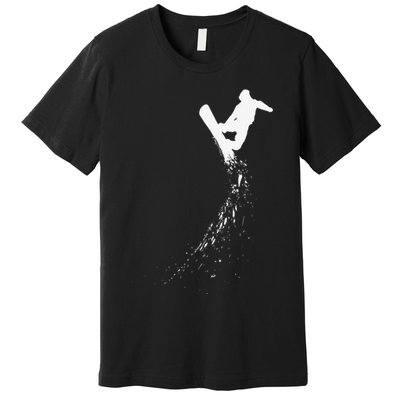 Freestyle Snowboarding Snowboarder Snowboard Wintersports Premium T-Shirt