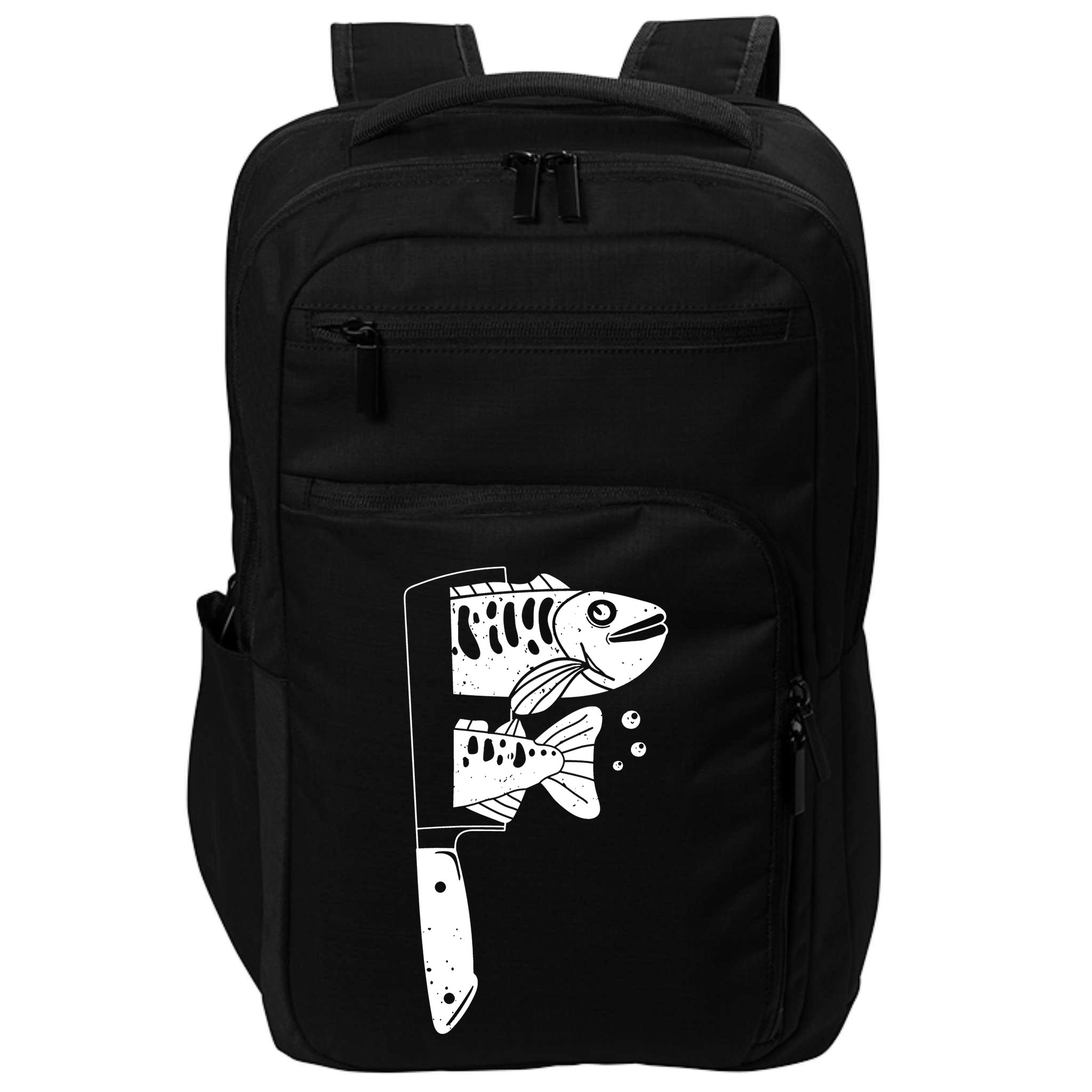 Fresh Sashimi Sushi Knife Anime Inspiration Impact Tech Backpack