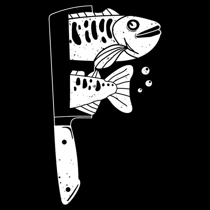 Fresh Sashimi Sushi Knife Anime Inspiration Backpack