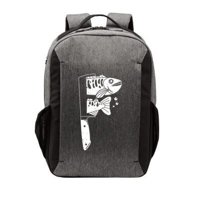 Fresh Sashimi Sushi Knife Anime Inspiration Vector Backpack