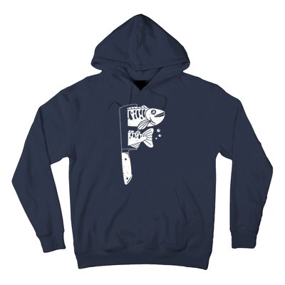 Fresh Sashimi Sushi Knife Anime Inspiration Hoodie