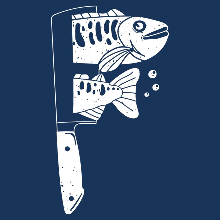 Fresh Sashimi Sushi Knife Anime Inspiration Drawstring Bag