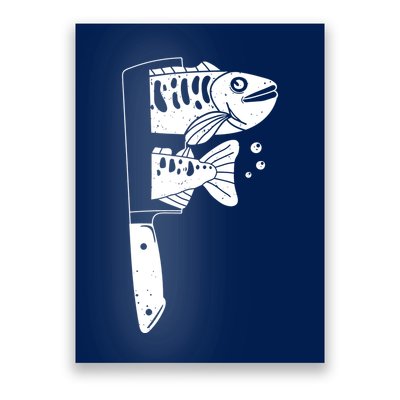 Fresh Sashimi Sushi Knife Anime Inspiration Poster
