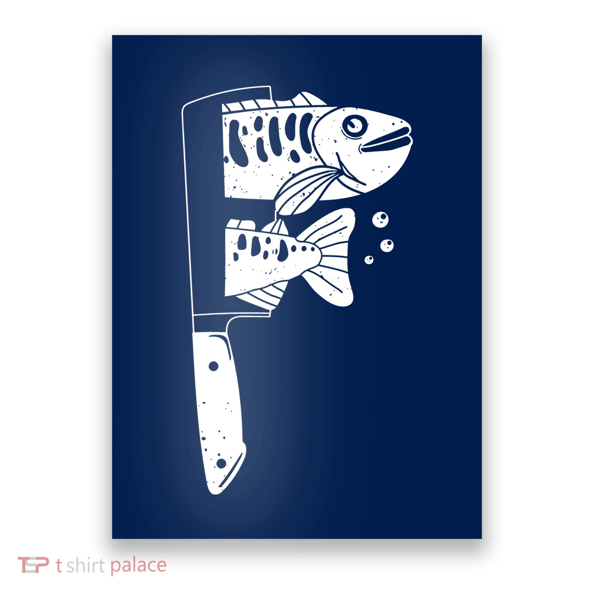 Fresh Sashimi Sushi Knife Anime Inspiration Poster