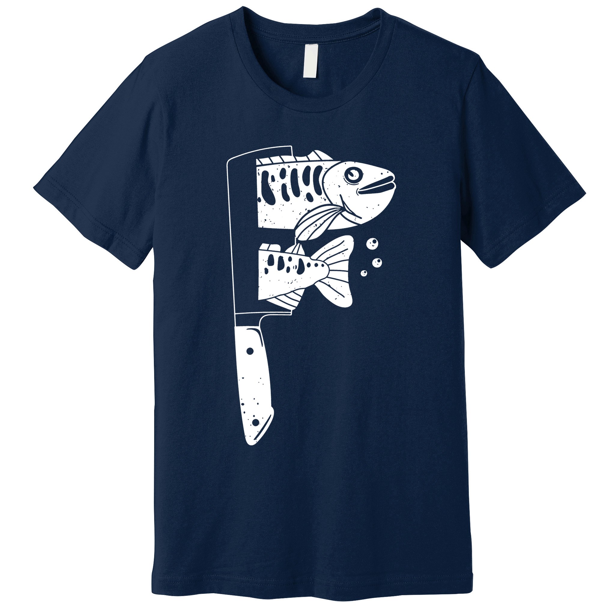 Fresh Sashimi Sushi Knife Anime Inspiration Premium T-Shirt