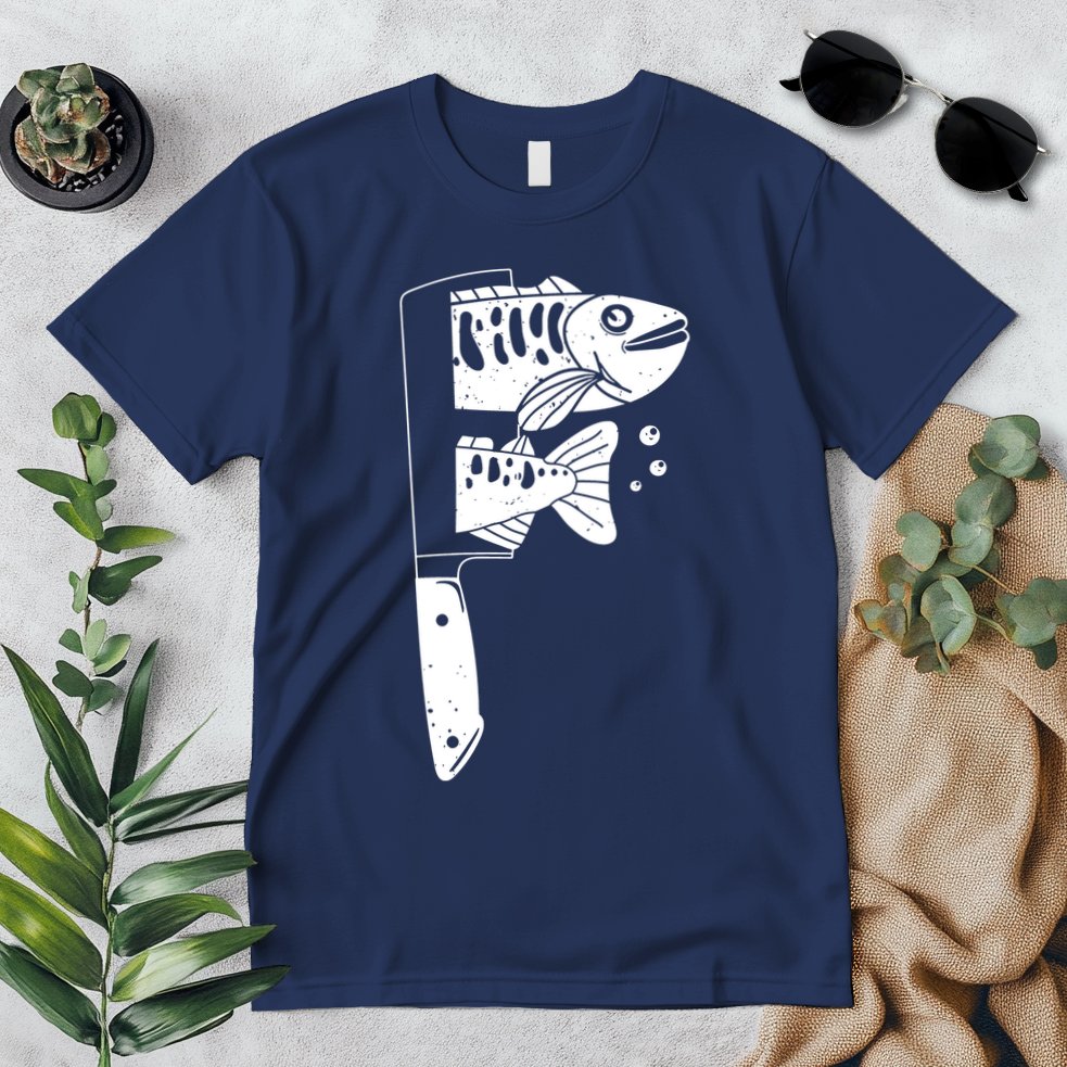 Fresh Sashimi Sushi Knife Anime Inspiration Premium T-Shirt