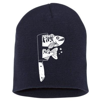 Fresh Sashimi Sushi Knife Anime Inspiration Short Acrylic Beanie