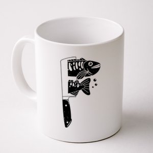 Fresh Sashimi Sushi Knife Anime Inspiration Coffee Mug