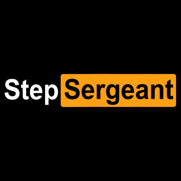 Funny Step Sergeant Poster