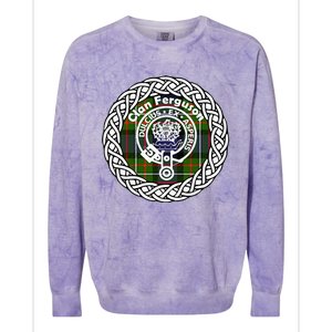 Ferguson Surname Scottish Clan Tartan Crest Badge Colorblast Crewneck Sweatshirt