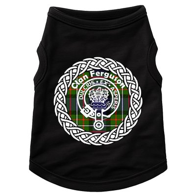 Ferguson Surname Scottish Clan Tartan Crest Badge Doggie Tank