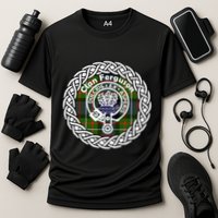 Ferguson Surname Scottish Clan Tartan Crest Badge Cooling Performance Crew T-Shirt