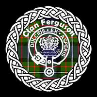 Ferguson Surname Scottish Clan Tartan Crest Badge Cooling Performance Crew T-Shirt