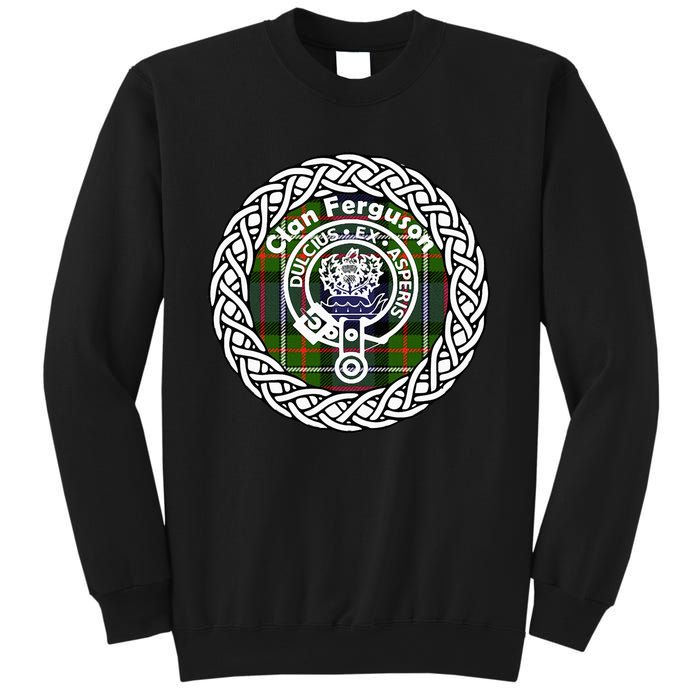 Ferguson Surname Scottish Clan Tartan Crest Badge Sweatshirt