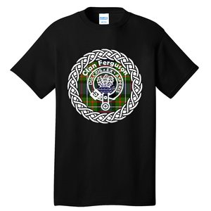 Ferguson Surname Scottish Clan Tartan Crest Badge Tall T-Shirt