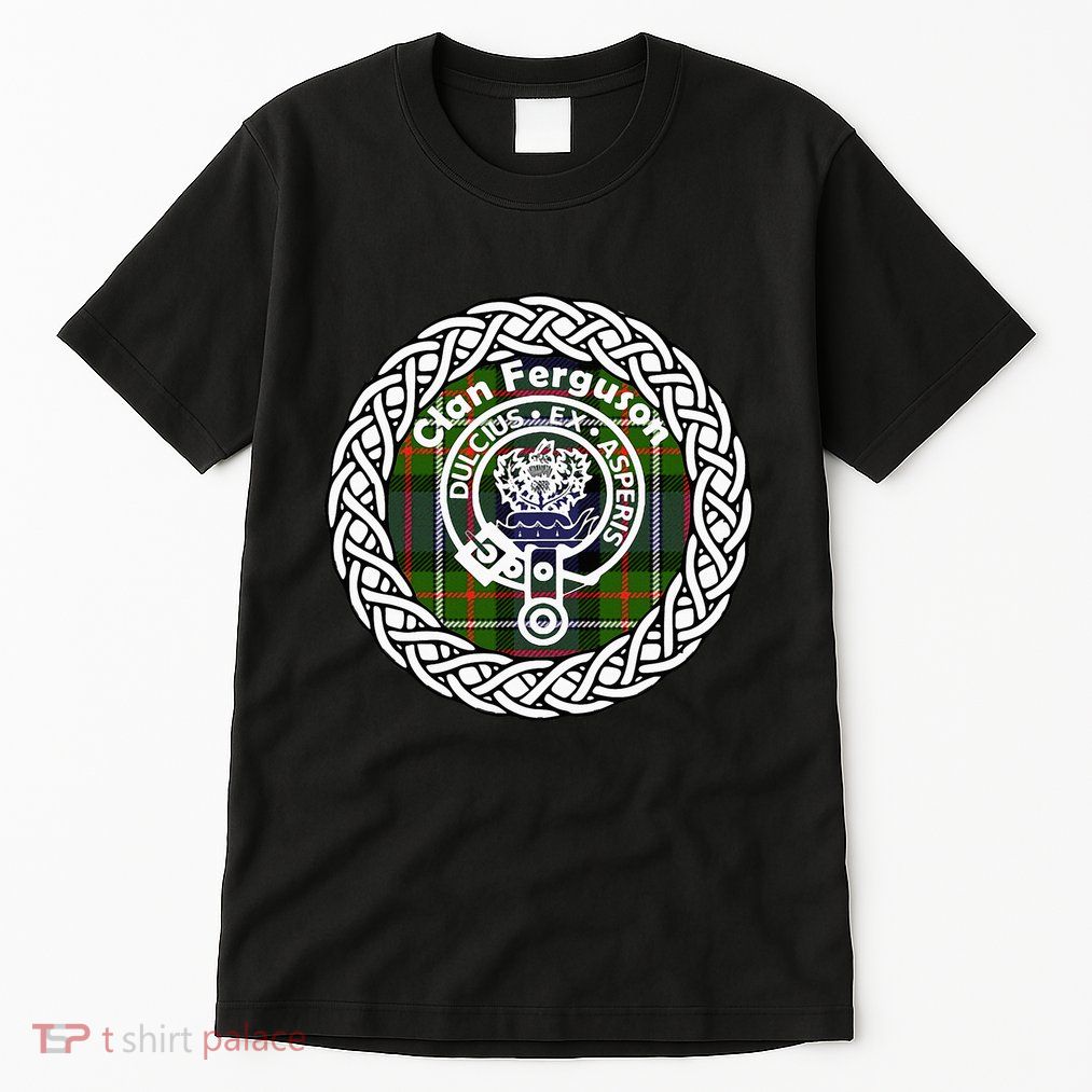 Ferguson Surname Scottish Clan Tartan Crest Badge Tall T-Shirt