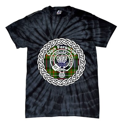 Ferguson Surname Scottish Clan Tartan Crest Badge Tie-Dye T-Shirt