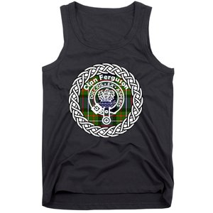 Ferguson Surname Scottish Clan Tartan Crest Badge Tank Top