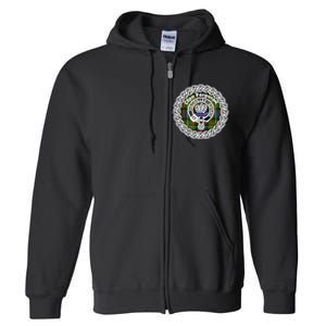 Ferguson Surname Scottish Clan Tartan Crest Badge Full Zip Hoodie