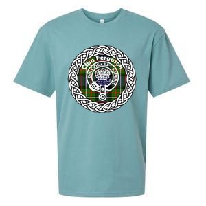 Ferguson Surname Scottish Clan Tartan Crest Badge Sueded Cloud Jersey T-Shirt