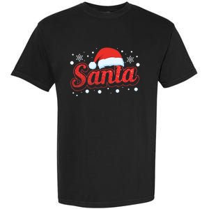 Funny Santa SantaS Favorite Ho Matching Couple Christmas Garment-Dyed Heavyweight T-Shirt