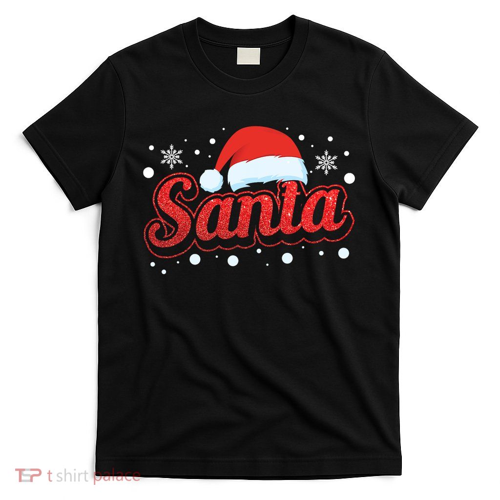Funny Santa SantaS Favorite Ho Matching Couple Christmas T-Shirt