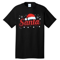 Funny Santa SantaS Favorite Ho Matching Couple Christmas Tall T-Shirt