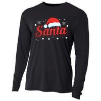 Funny Santa SantaS Favorite Ho Matching Couple Christmas Cooling Performance Long Sleeve Crew