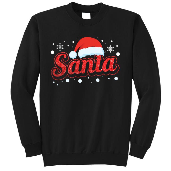 Funny Santa SantaS Favorite Ho Matching Couple Christmas Tall Sweatshirt