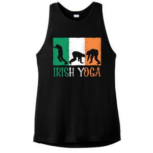 Funny Sarcastic St Patricks Day Saying Lucky Irish Shamrock Gift Ladies PosiCharge Tri-Blend Wicking Tank