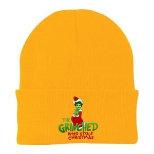 FTX SBF Sam Bankman Fried The Grinched Who Stole Christmas Knit Cap Winter Beanie