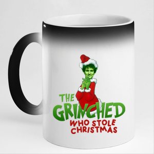 FTX SBF Sam Bankman Fried The Grinched Who Stole Christmas 11oz Black Color Changing Mug