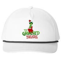 FTX SBF Sam Bankman Fried The Grinched Who Stole Christmas Snapback Five-Panel Rope Hat