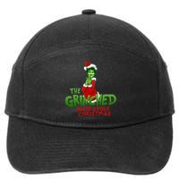 FTX SBF Sam Bankman Fried The Grinched Who Stole Christmas 7-Panel Snapback Hat