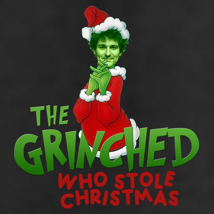 FTX SBF Sam Bankman Fried The Grinched Who Stole Christmas Adult Drive Performance Visor