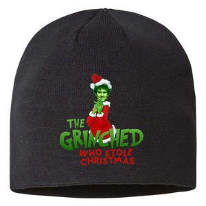 FTX SBF Sam Bankman Fried The Grinched Who Stole Christmas Sustainable Beanie