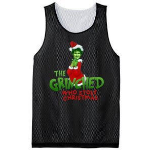 FTX SBF Sam Bankman Fried The Grinched Who Stole Christmas Mesh Reversible Basketball Jersey Tank